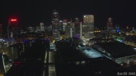 Archived image Webcam Frankfurt: View at the Skyline 23:00