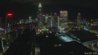 Archived image Webcam Frankfurt: View at the Skyline 21:00