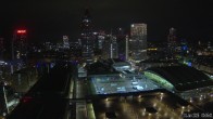 Archived image Webcam Frankfurt: View at the Skyline 23:00