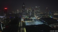 Archiv Foto Webcam Blick von Frankfurter Messe auf die Skyline 05:00