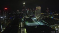 Archived image Webcam Frankfurt: View at the Skyline 23:00