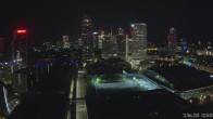 Archived image Webcam Frankfurt: View at the Skyline 01:00