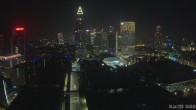 Archived image Webcam Frankfurt: View at the Skyline 23:00