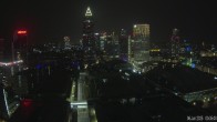 Archived image Webcam Frankfurt: View at the Skyline 23:00