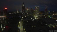 Archiv Foto Webcam Blick von Frankfurter Messe auf die Skyline 03:00