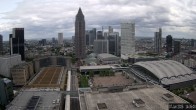 Archived image Webcam Frankfurt: View at the Skyline 13:00