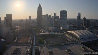 Archiv Foto Webcam Blick von Frankfurter Messe auf die Skyline 05:00