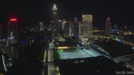 Archived image Webcam Frankfurt: View at the Skyline 23:00