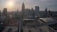 Archived image Webcam Frankfurt: View at the Skyline 05:00