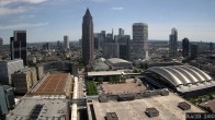 Archived image Webcam Frankfurt: View at the Skyline 11:00