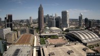 Archived image Webcam Frankfurt: View at the Skyline 13:00