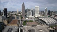 Archived image Webcam Frankfurt: View at the Skyline 17:00