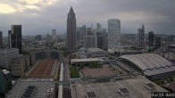 Archiv Foto Webcam Blick von Frankfurter Messe auf die Skyline 05:00