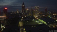 Archived image Webcam Frankfurt: View at the Skyline 03:00