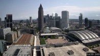 Archived image Webcam Frankfurt: View at the Skyline 11:00