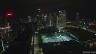 Archiv Foto Webcam Blick von Frankfurter Messe auf die Skyline 01:00