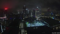 Archiv Foto Webcam Blick von Frankfurter Messe auf die Skyline 03:00