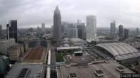 Archiv Foto Webcam Blick von Frankfurter Messe auf die Skyline 05:00