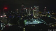 Archiv Foto Webcam Blick von Frankfurter Messe auf die Skyline 01:00