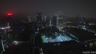 Archiv Foto Webcam Blick von Frankfurter Messe auf die Skyline 03:00