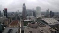 Archiv Foto Webcam Blick von Frankfurter Messe auf die Skyline 05:00