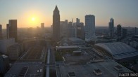 Archiv Foto Webcam Blick von Frankfurter Messe auf die Skyline 05:00