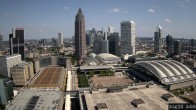 Archived image Webcam Frankfurt: View at the Skyline 13:00