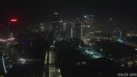 Archiv Foto Webcam Blick von Frankfurter Messe auf die Skyline 01:00