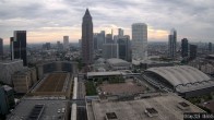 Archiv Foto Webcam Blick von Frankfurter Messe auf die Skyline 05:00