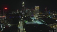 Archived image Webcam Frankfurt: View at the Skyline 23:00
