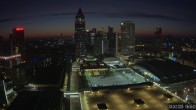 Archiv Foto Webcam Blick von Frankfurter Messe auf die Skyline 05:00