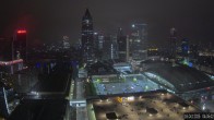 Archiv Foto Webcam Blick von Frankfurter Messe auf die Skyline 03:00