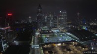 Archiv Foto Webcam Blick von Frankfurter Messe auf die Skyline 05:00