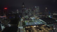 Archiv Foto Webcam Blick von Frankfurter Messe auf die Skyline 06:00