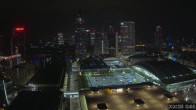 Archiv Foto Webcam Blick von Frankfurter Messe auf die Skyline 01:00