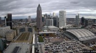 Archived image Webcam Frankfurt: View at the Skyline 13:00