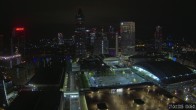 Archived image Webcam Frankfurt: View at the Skyline 23:00