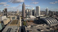 Archived image Webcam Frankfurt: View at the Skyline 13:00