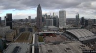 Archived image Webcam Frankfurt: View at the Skyline 13:00