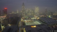 Archiv Foto Webcam Blick von Frankfurter Messe auf die Skyline 16:00