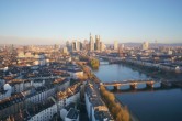 Archiv Foto Webcam Panoramablick auf die Skyline Frankfurt 05:00