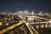 Archiv Foto Webcam Panoramablick auf die Skyline Frankfurt 21:00