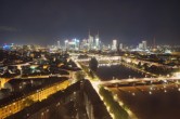 Archiv Foto Webcam Panoramablick auf die Skyline Frankfurt 01:00