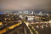 Archived image Webcam Panoramic View over to the Skyline of Frankfurt 03:00