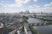 Archived image Webcam Panoramic View over to the Skyline of Frankfurt 13:00