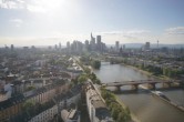 Archived image Webcam Panoramic View over to the Skyline of Frankfurt 17:00