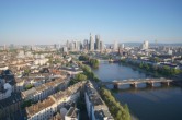 Archived image Webcam Panoramic View over to the Skyline of Frankfurt 06:00