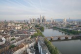 Archived image Webcam Panoramic View over to the Skyline of Frankfurt 05:00