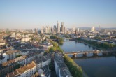Archiv Foto Webcam Panoramablick auf die Skyline Frankfurt 05:00