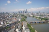 Archived image Webcam Panoramic View over to the Skyline of Frankfurt 11:00